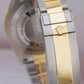 Rolex Sea-Dweller 43mm BLACK Two-Tone 18K Yellow Gold Steel Watch 126603 BOX