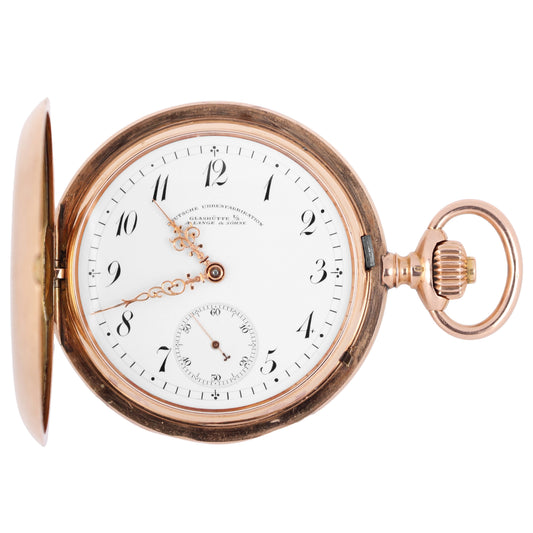 A. Lange & Sohne, A. Lange & Sohne Glashutte, Glashutte, A. Lange & Sohne  Deutsche Uhren-Fabrikaton,  Deutsche Uhren-Fabrikaton, A. Lange & Sohne DUF. DUF, A. Lange & Sohne Pocketwatch, A. Lange & Sohne Pocket Watch, A. Lange & Sohne 14k Rose Gold, Pocket Watch