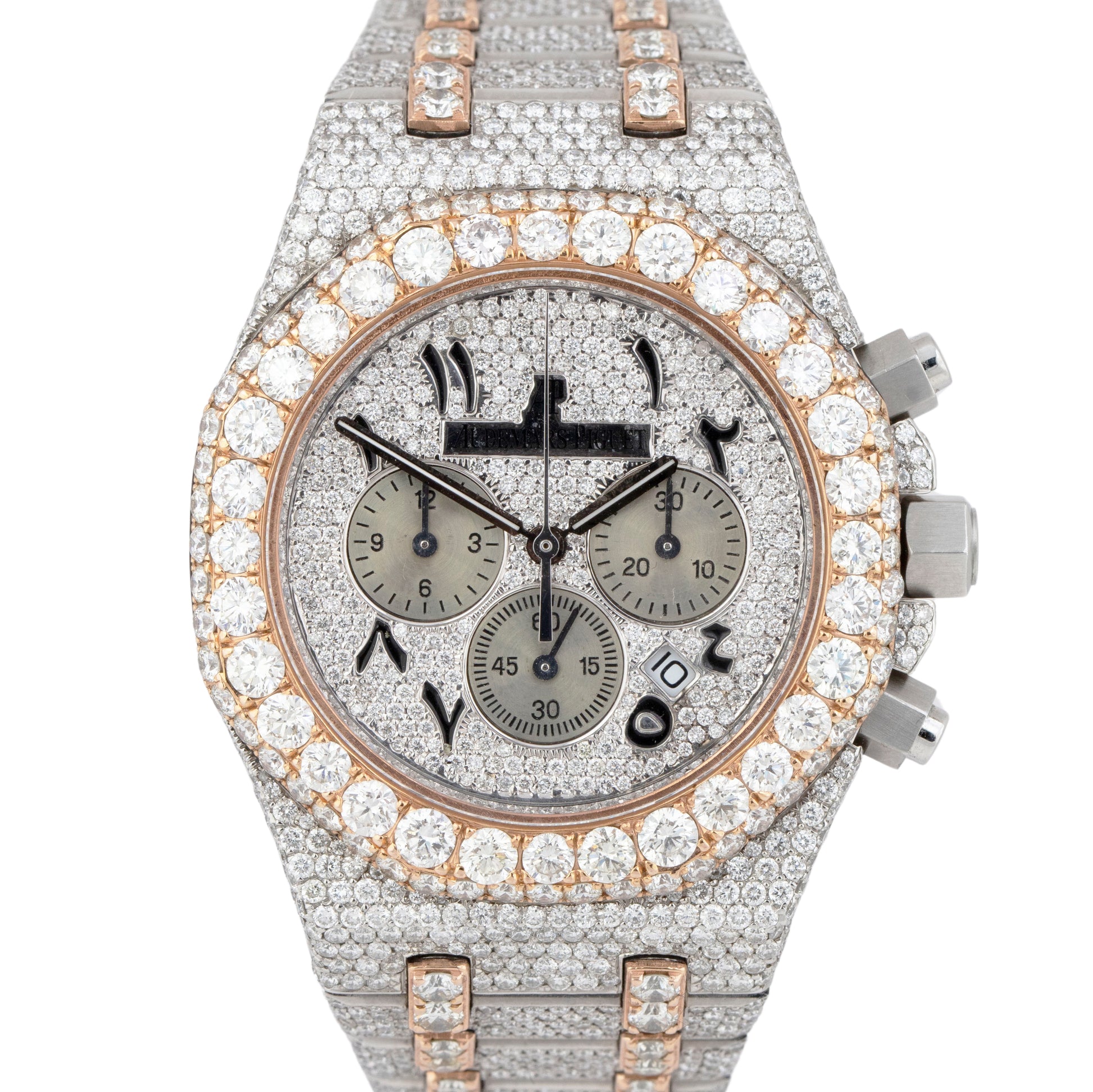 Two Tone Ap Full Diamond Watch Price DIAMOND Audemars Piguet Royal