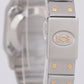 Ladies Cartier Santos IVORY ROMAN Two-Tone 18K Gold Automatic 24mm Watch 0902