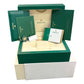 NEW UNWORN STICKERED PAPERS Rolex DateJust 41mm Silver OYSTER 126300 Watch BOX