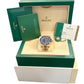 PAPERS Rolex Submariner Date 40mm Ceramic BLUE 18K Yellow 116618 LB Watch BOX