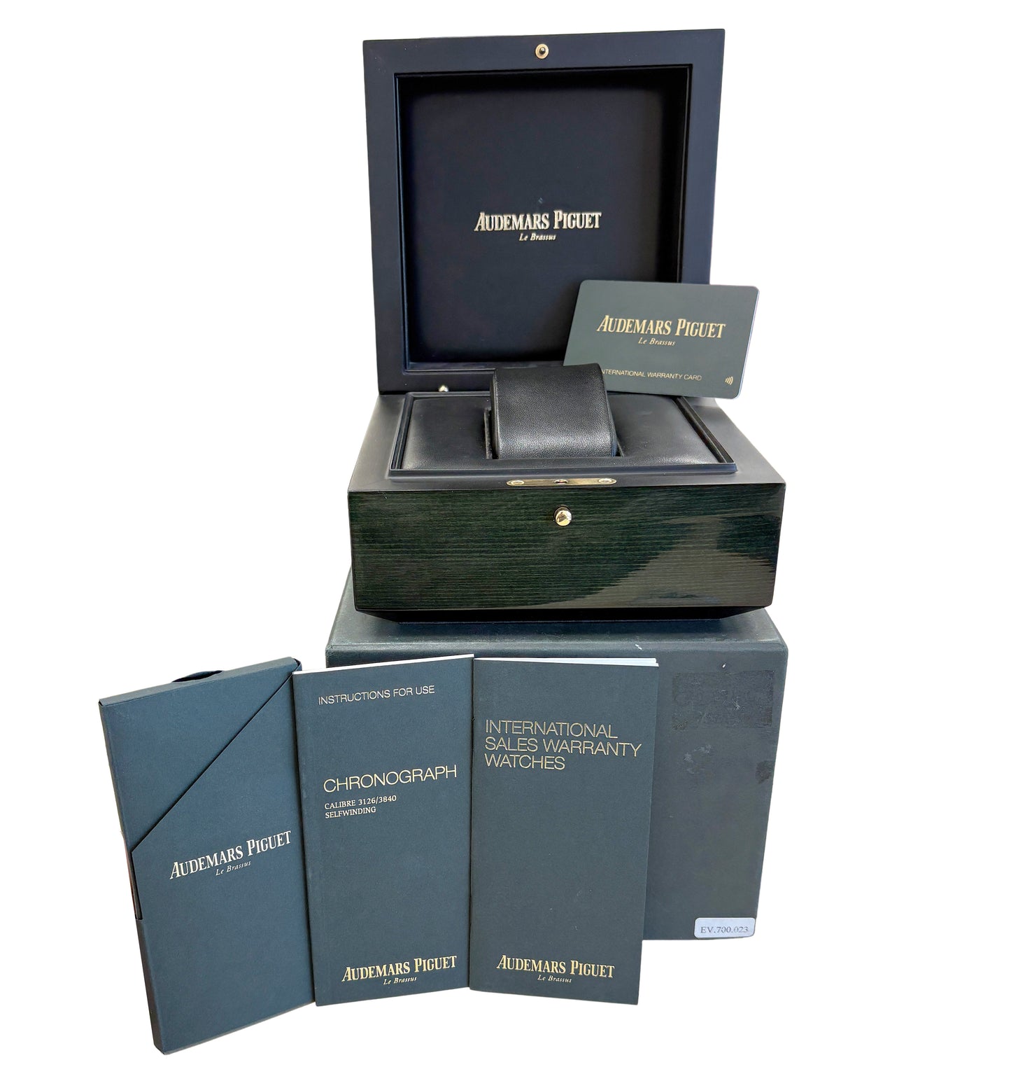 PAPERS Audemars Piguet Royal Oak Offshore GREEN Ceramic 44mm Watch 26405CE BOX