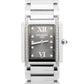 MINT PAPERS Ladies Patek Philippe Twenty-4 Grey 25mm Quartz Watch 4910/10 BOX
