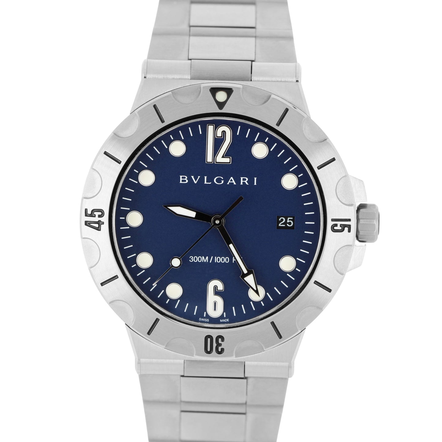BVLGARI, BVLGARI Diagono, Diagono, BVLGARI Diagono Scuba, Diagono Scuba, BVLGARI Scuba, Scuba, BVLGARI DP 41 S SD, BVLGARI DP41SSD, DP41SSD, DP 1 S SD, BVLGARI 102586, 102586