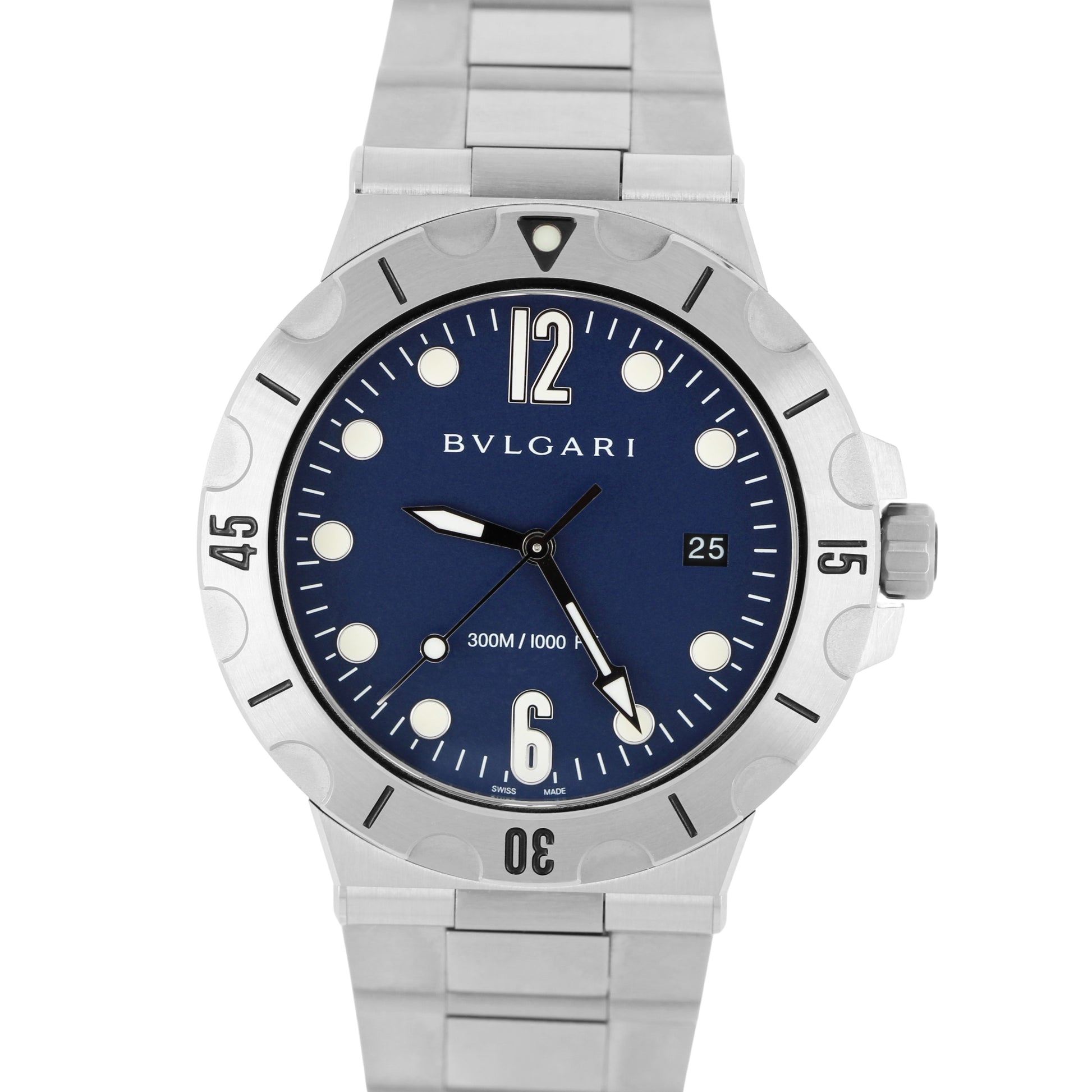 BVLGARI, BVLGARI Diagono, Diagono, BVLGARI Diagono Scuba, Diagono Scuba, BVLGARI Scuba, Scuba, BVLGARI DP 41 S SD, BVLGARI DP41SSD, DP41SSD, DP 1 S SD, BVLGARI 102586, 102586