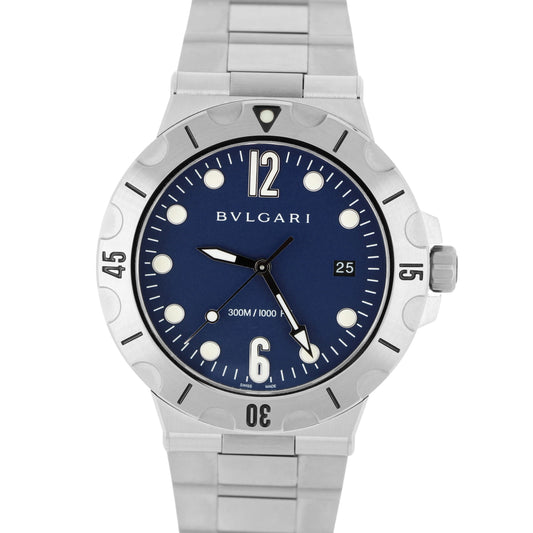 BVLGARI, BVLGARI Diagono, Diagono, BVLGARI Diagono Scuba, Diagono Scuba, BVLGARI Scuba, Scuba, BVLGARI DP 41 S SD, BVLGARI DP41SSD, DP41SSD, DP 1 S SD, BVLGARI 102586, 102586
