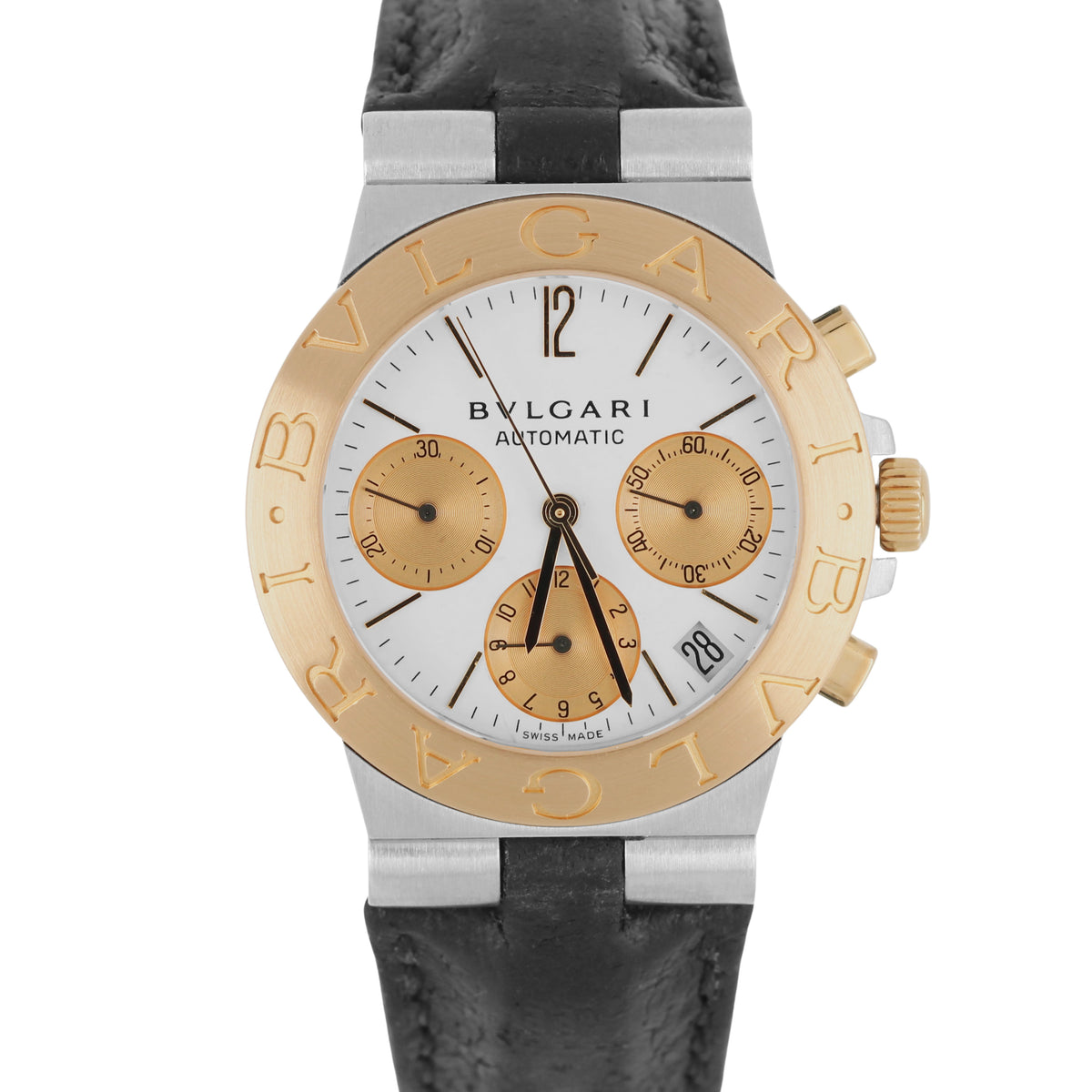 BVLGARI, BVLGARI Diagono, Diagono, BVLGARI Two-Tone, BVLGARI CH 35 SG, BVLGARI CH35SG, CH35SG, CH 35 SG