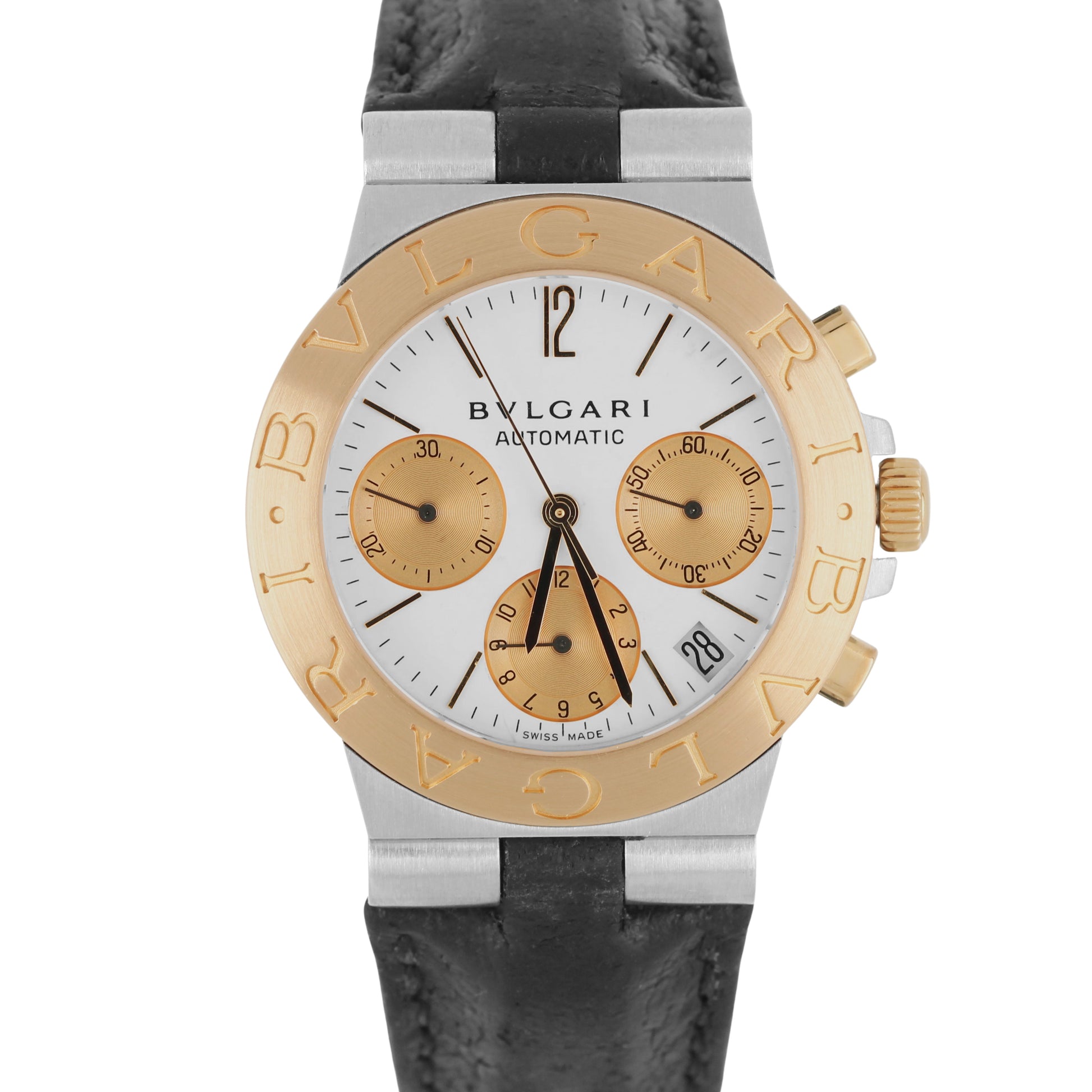 BVLGARI, BVLGARI Diagono, Diagono, BVLGARI Two-Tone, BVLGARI CH 35 SG, BVLGARI CH35SG, CH35SG, CH 35 SG