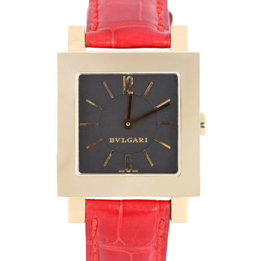 BVLGARI, BVLGARI Quadratto, Quadratto, SQ29GL, SQ 29 GL, Bulgari, Bulgari Quadratto, BVLGARI SQ29GL, BVALGARI SQ 29 GL, BVALGAR 18K Gold, Gold BVALGARI, Gold Bulgari