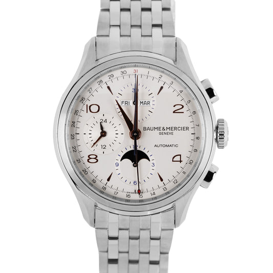 Baume & Mercier, Baume Mercier, Baume & Mercier Clifton, Clifton, Baume & Mercier Triple Date, Baume & Mercier Clifton Triple Date, Baume & Mercier 65793, 65793