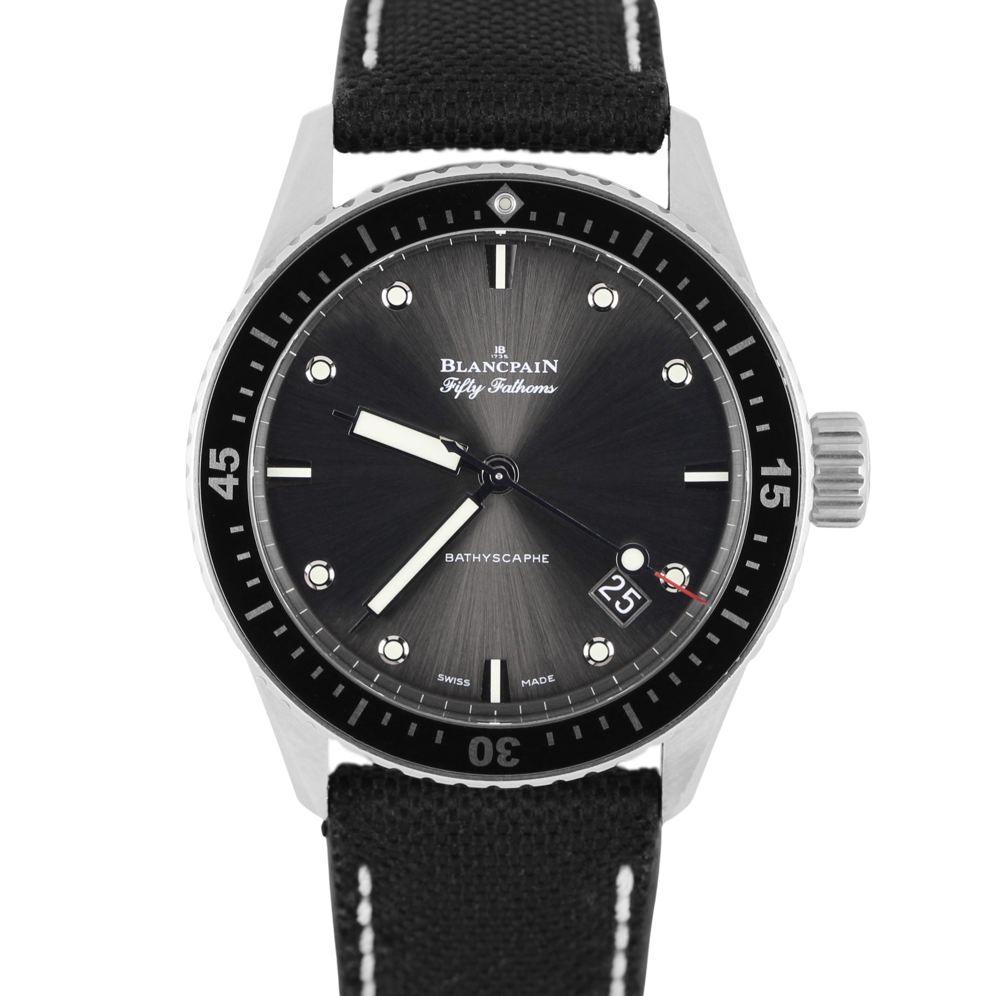 Blancpain, Blancpain Fifty Fathoms, Fifty Fathoms, Blancpain Bathyscaphe, Bathyscaphe, Blancpain Fifty Fathoms Bathyscaphe, Fifty Fathoms Bathyscaphe, Blancpain 5000 1110 B52A, Blancpain 50001110b52A, 5000 1110 B52A, 50001110B52A