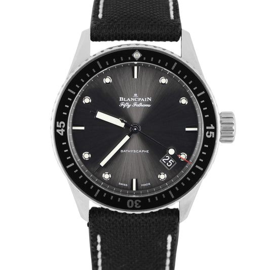 Blancpain, Blancpain Fifty Fathoms, Fifty Fathoms, Blancpain Bathyscaphe, Bathyscaphe, Blancpain Fifty Fathoms Bathyscaphe, Fifty Fathoms Bathyscaphe, Blancpain 5000 1110 B52A, Blancpain 50001110b52A, 5000 1110 B52A, 50001110B52A