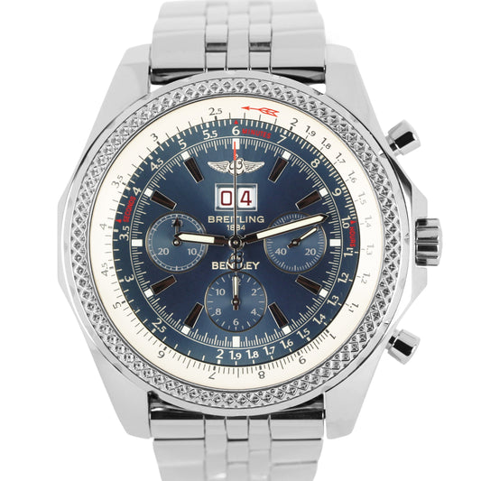 Breitling, Breitling Bentley, Bentley, Breitling Bentley 6.75, Bentley 6.75, Breitling Blue, Breitling Blue Bentley, Blue Bentley, Breitling A44362, A44362