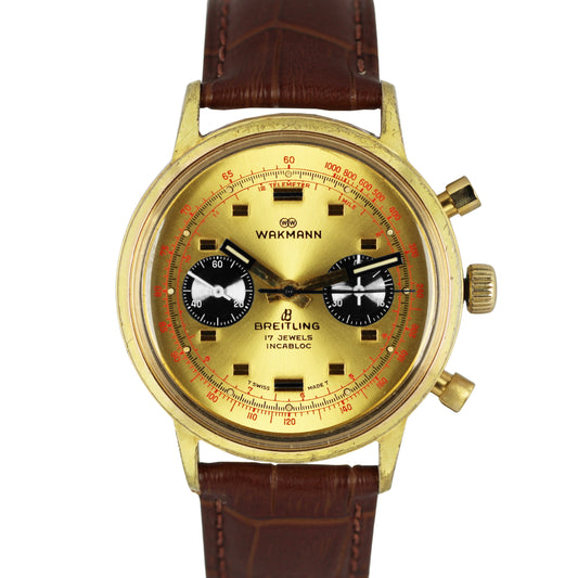 Breitling, Breitling Wakmann, Gold Plated Breitling, Wakmann, Breitling Incabloc, Incabloc