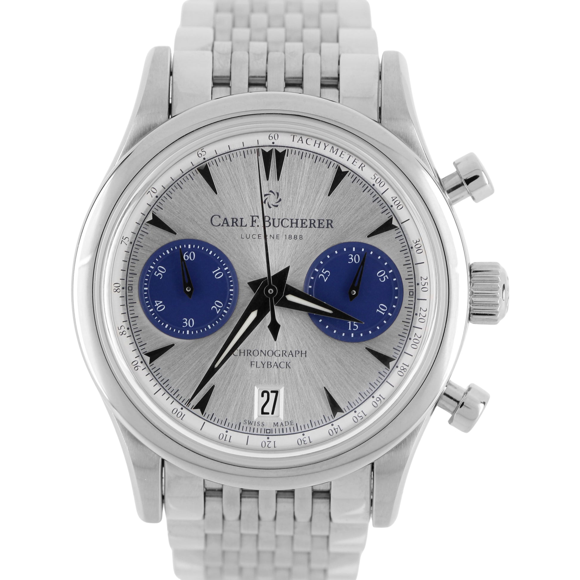 Carl F Bucherer, Bucherer, Carl F Bucherer Manero, Manero, Carl F Bucherer Manero Flyback, Manero Flyback, Flyback, Carl F Bucherer Flyback, Carl F Bucherer Silver, Carl F Bucherer 10927.08, Carl F Bucherer 1092708, 1092708, 10927.08