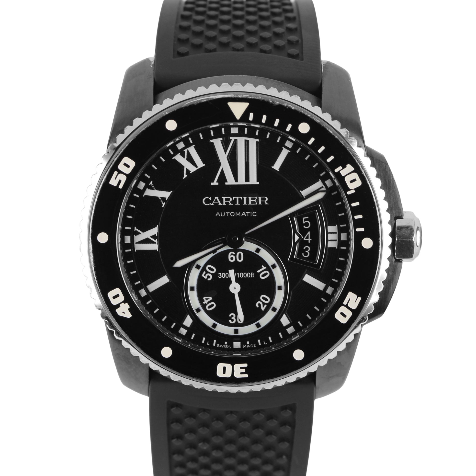 Cartier, Cartier Calibre, Cartier Diver, Calibre, Diver, Cartier Calibre Divers, Calibre de Cartier, Divers Watch, Cartier Divers Watch, Cartier Black, Cartier ADLC, Cartier 3729, 3729, Cartier WSCA0006, WSCA0006