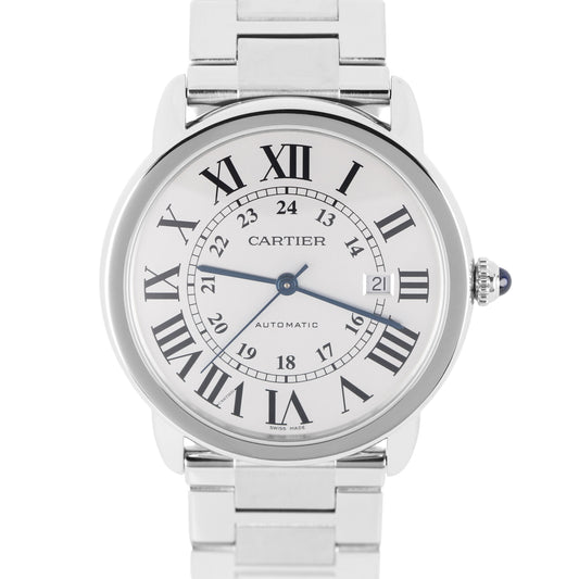 Cartier, Cartier Ronde, Ronde, Cartier Ronde Solo, Ronde Solo, Cartier Solo, Solo, Cartier Silver, Cartier Silver Roman, Silver Roman, Cartier W6701011, W6701011, Cartier 3803, 3802
