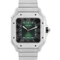 Cartier, Cartier Santos, Santos de Cartier, Santos, Cartier Santos Dumont, Santos Dumont, Cartier Santos Large, Large Santos, Cartier Green, Green Santos, Cartier Santos Green, Cartier WSSA0062, WSSA0062, Cartier 4072, 4072