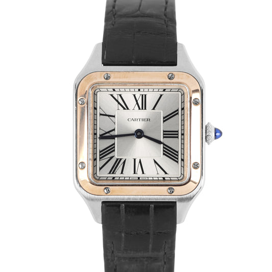 Cartier, Cartier Santos, Santos, Cartier Santos Dumont, Santos Dumont, Santos-Dumont, Dumont, Cartier Dumont, Cartier Two-Tone, Cartier Rose Gold, Rose Cartier, Cartier W2SA0012, W2SA0012, Cartier 4242, 4242 