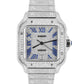 Cartier, Cartier Santos, Santos, Cartier Santos Large, Santos Large, Santos de Cartier, Large Cartier, Cartier DIAMOND, DIAMOND, Cartier Custom Diamond, Custom Diamond, Cartier WSSA0018, WSSA0018, Cartier 4072, 4072