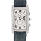 Cartier, Cartier Tank, Tank, Cartier Tank Americaine, Tank Americaine, Cartier 18k Gold, Cartier DIAMOND, DIAMOND Bezel, Cartier 2312, 2312, Cartier Roman Numeral, White Gold Cartier