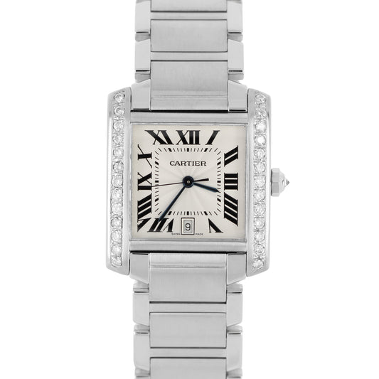 Cartier, Cartier Tank, Cartier Tank Francaise, Cartier Francaise, Tank Francaise, Cartier DIAMONDS, Cartier 2302, 2302