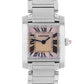 Cartier, Cartier Tank, Tank, Cartier Tank Francaise, Tank Francaise, Francaise, Cartier Pink MOP, Cartier Pink, Cartier Pink Mother of Pearl, Pink, Pink MOP, MOP, Pink Mother of Pearl, Mother of Pearl, Cartier MOP, Cartier Mother of Pearl, Cartier 2384, 2384