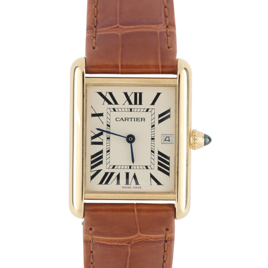 Cartier, Cartier Tank, Tank, Cartier Tank Louis, Tank Louis, Cartier 18k Gold, Cartier Yellow Gold, Cartier Gold, Cartier 2441, 2441