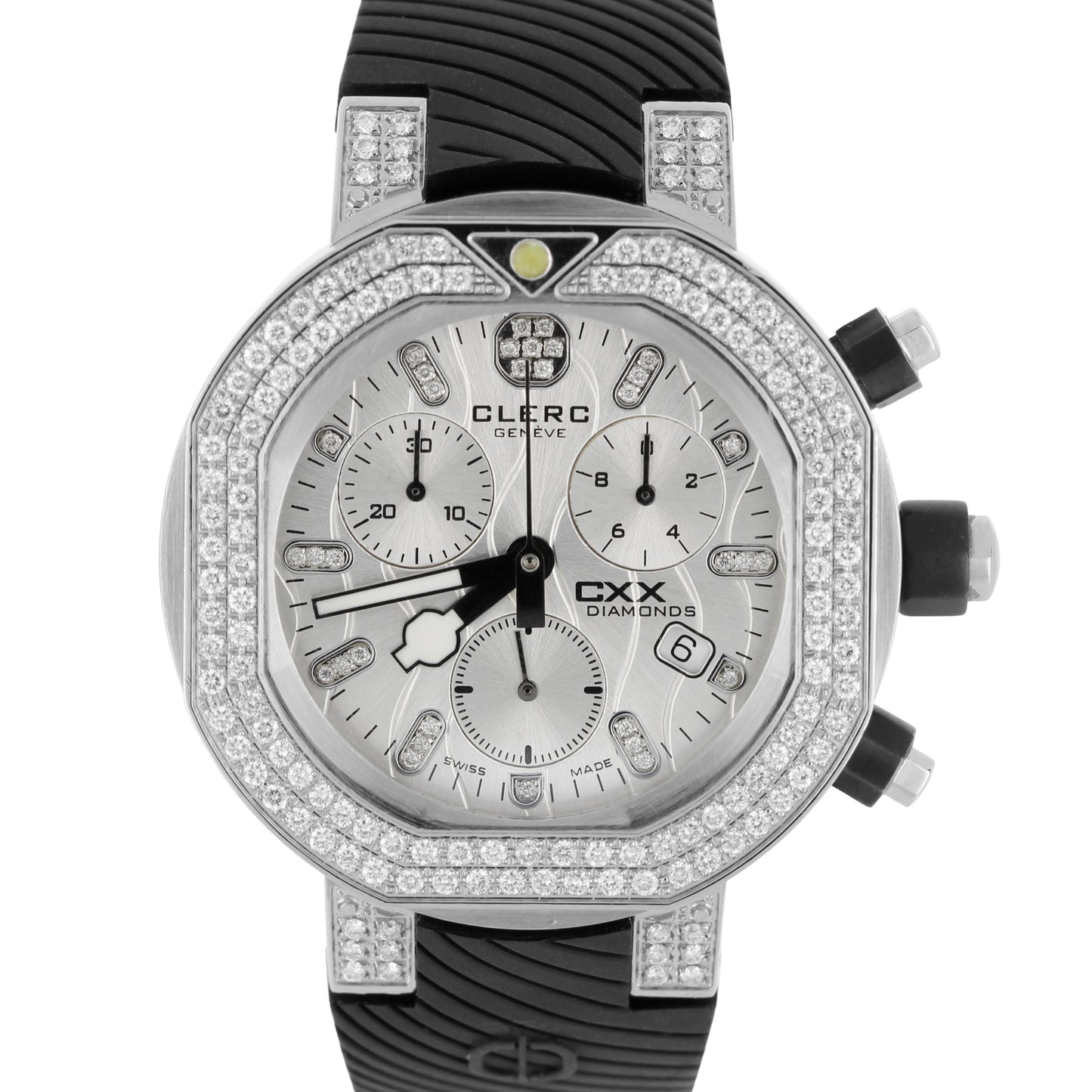 Clerc, Clerc Geneve, Geneve, Clec CXX, CXX, Clec CXX Scuba, CXX Scuba, Clerc Scuba, Clerc CXX Scuba Diamonds, CXX Scuba Diamonds, Clerc Diamonds, Clerc CXX Scuba Chronograph, Clerc Chronograph, Chronograph, Clerc Silver, Clrec Silver CXXDSN115Q, Clerc CXXDSN115Q, CXXDSN115Q