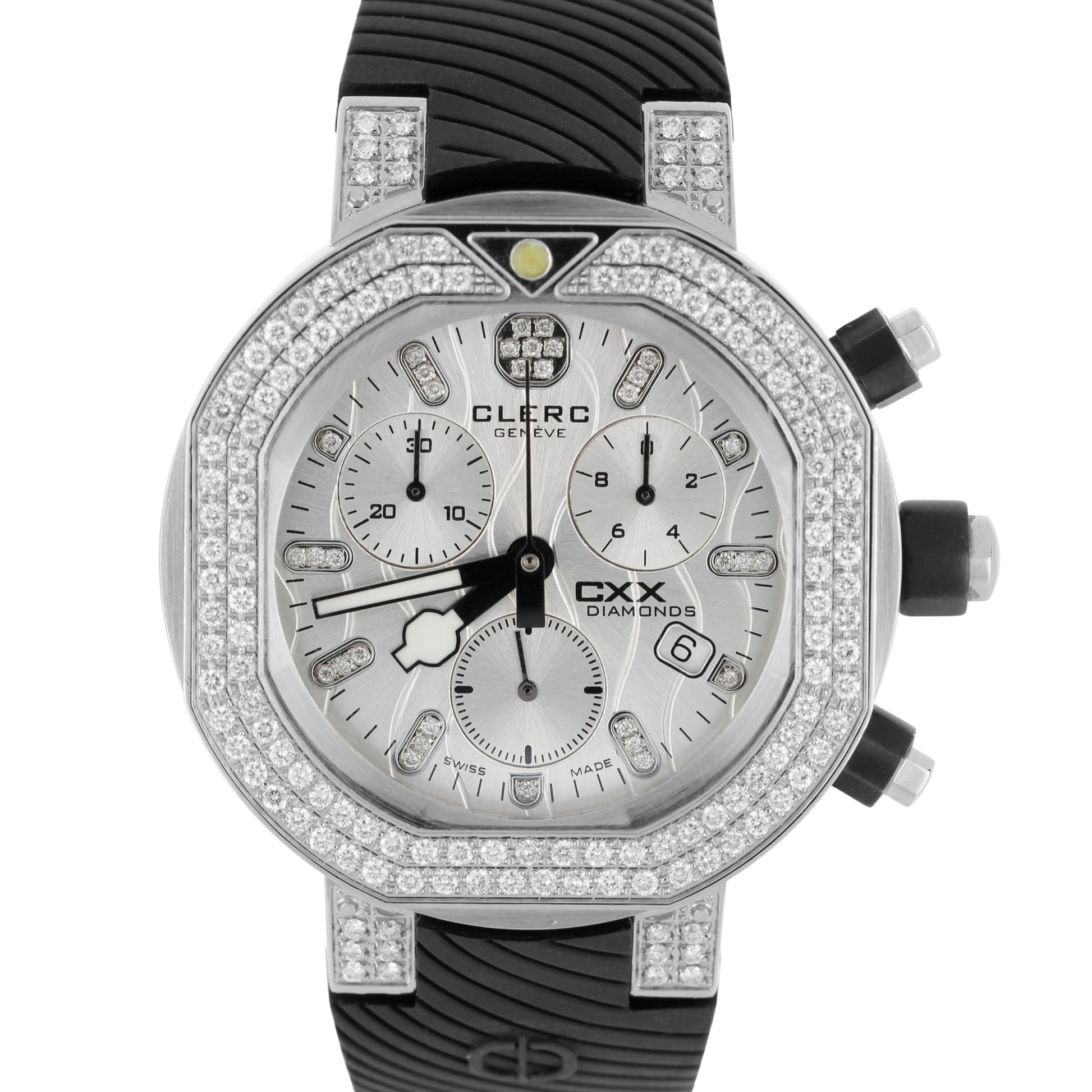 Clerc, Clerc Geneve, Geneve, Clec CXX, CXX, Clec CXX Scuba, CXX Scuba, Clerc Scuba, Clerc CXX Scuba Diamonds, CXX Scuba Diamonds, Clerc Diamonds, Clerc CXX Scuba Chronograph, Clerc Chronograph, Chronograph, Clerc Silver, Clrec Silver CXXDSN115Q, Clerc CXXDSN115Q, CXXDSN115Q