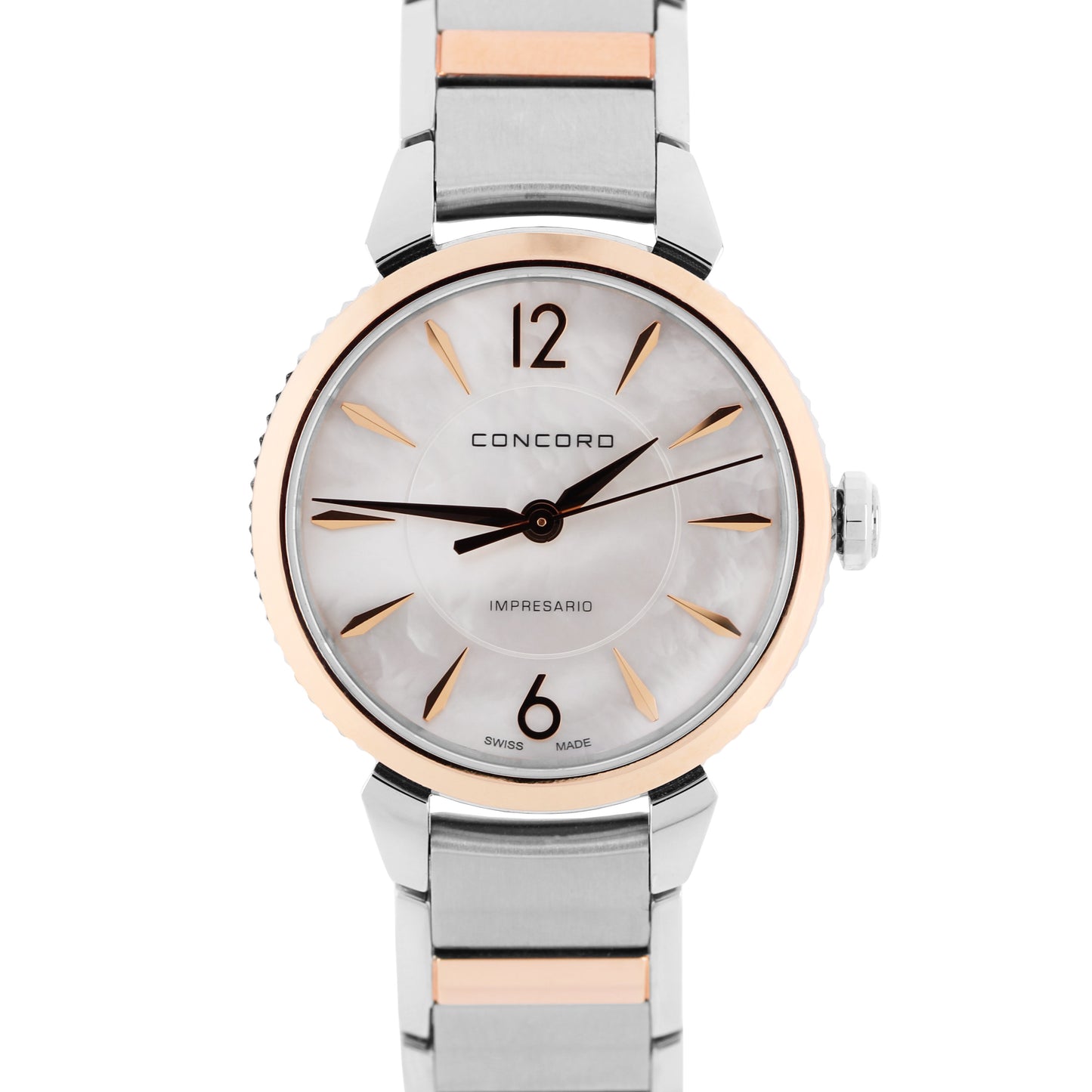 Concord, Concord Impresario, Impresario, Concord Two Tone, Concord Rose Gold, Concord Mother of Pearl, Two Tone, Rose Gold, Mother of Pearl, Concord MOP, MOP, Concord 06.3.15.1122, 06.3.15.1122, Concord 063151122, 063151122