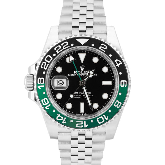 BRAND NEW 2023 PAPERS Rolex GMT-Master II SPRITE GREEN Jubilee 126720 VTNR BOX