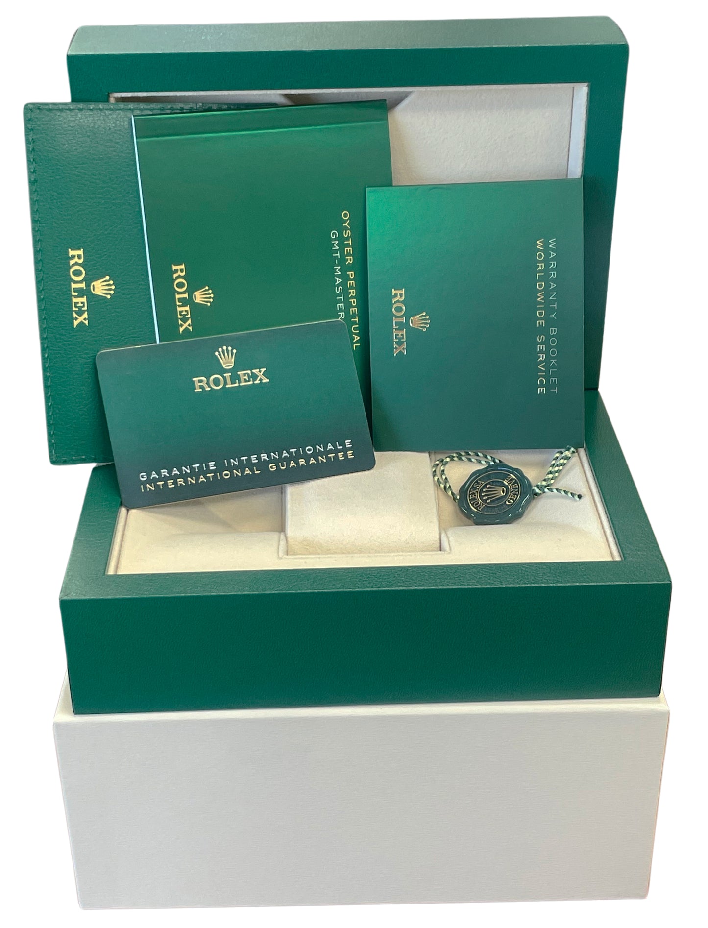 PAPERS Rolex GMT-Master II Red Blue PEPSI Oyster 40mm 126710 BLRO Watch BOX