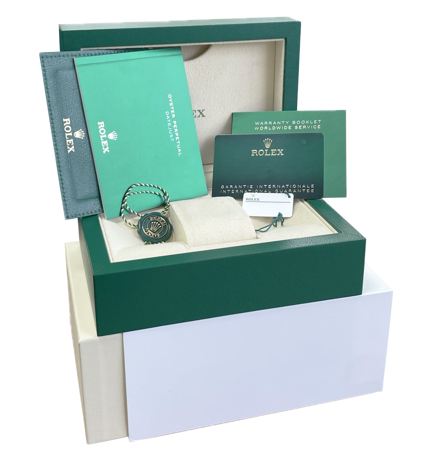 NEW UNWORN 2024 PAPERS Rolex DateJust 41 WIMBLEDON Stainless JUBILEE 126300 BOX