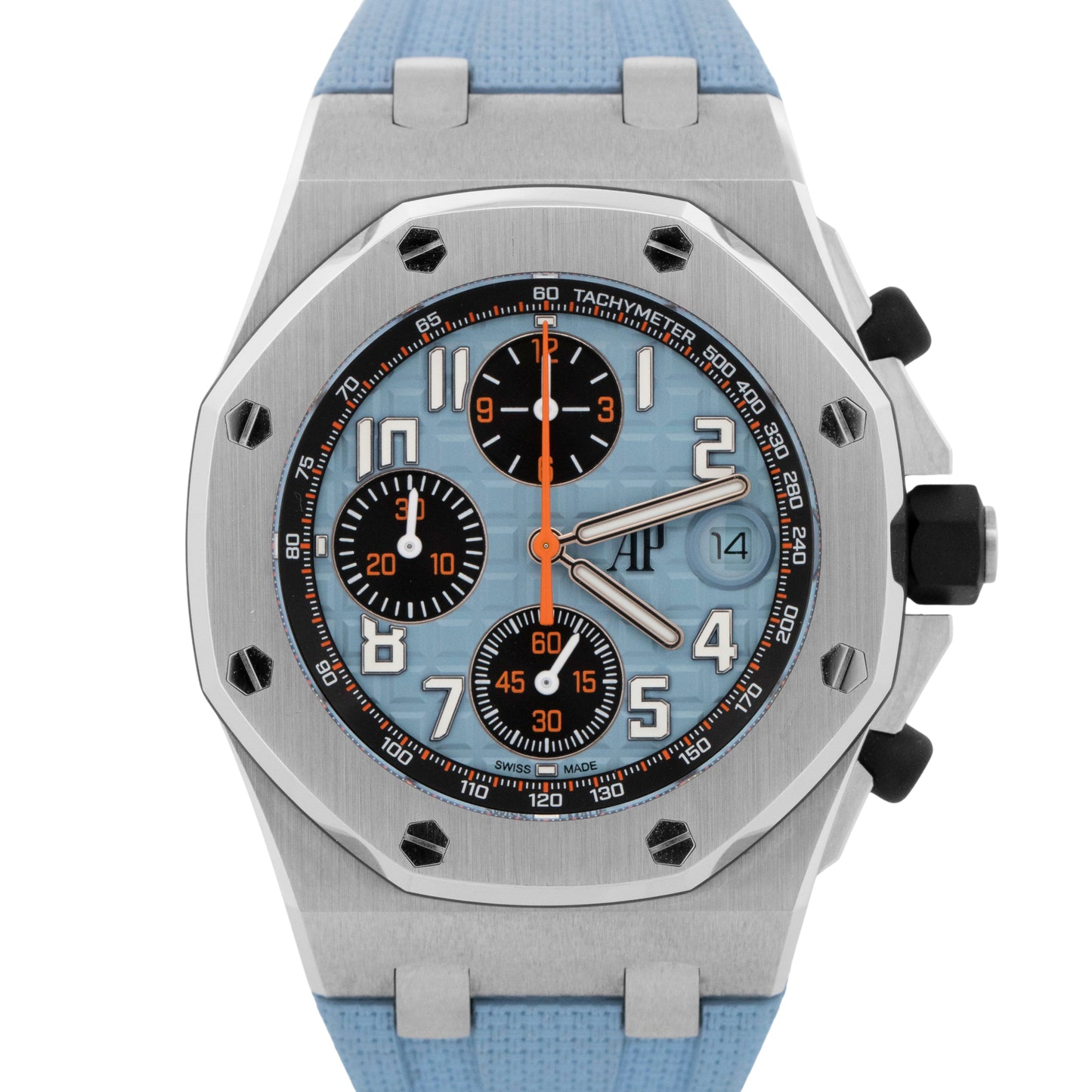 PAPERS Audemars Piguet Royal Oak Offshore Blue 26238ST.OO.A340CA.01 42mm BOX