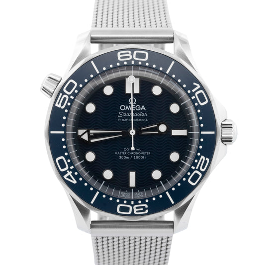 2024 PAPERS Omega Seamaster James Bond 60th Anniversary 210.30.42.20.03.002 BOX