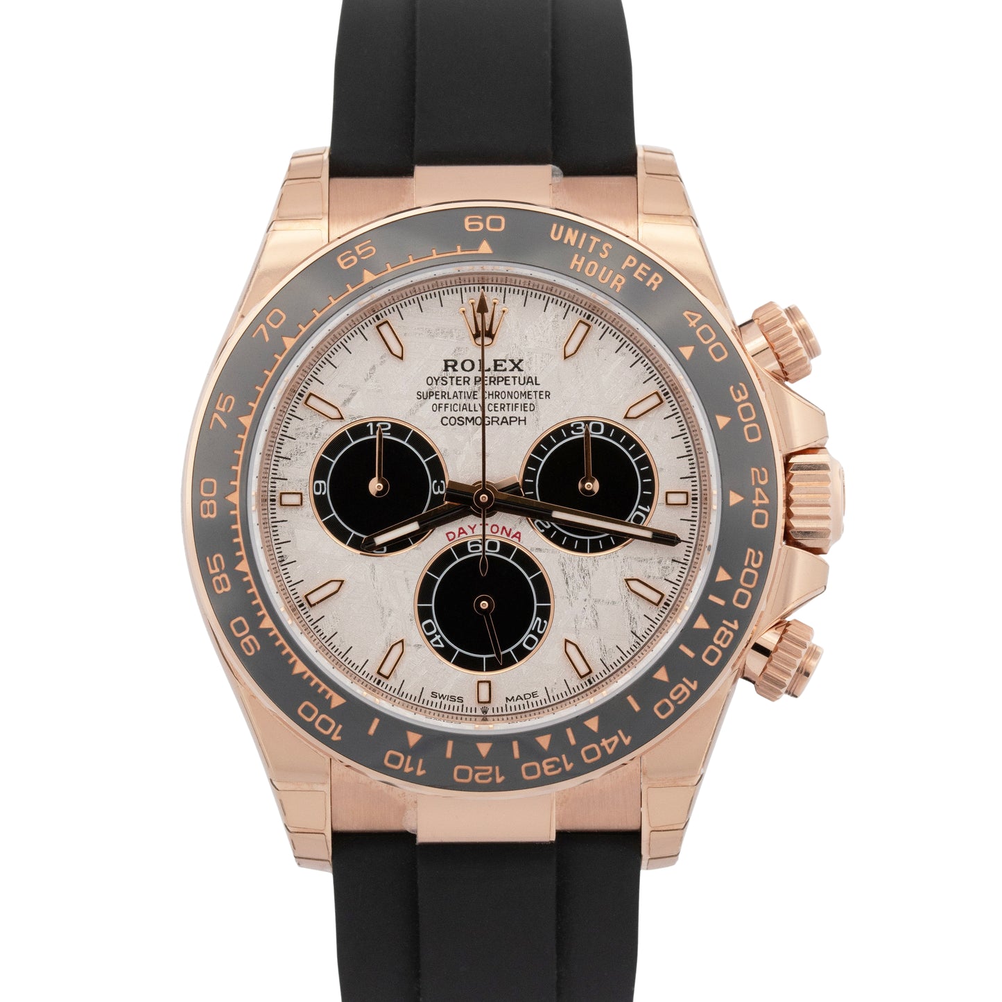 NEW STICKERED PAPERS Rolex Daytona Cosmograph Rose Gold 40mm 126515 LN Watch BOX