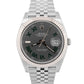 2025 NEW PAPERS Rolex DateJust 41mm JUBILEE FLUTED Wimbledon 126334 Watch BOX