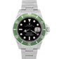 FLAT 4 PAPERS Rolex Submariner Date KERMIT Stainless Steel Watch 16610 LV BOX