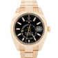 Rolex Sky-Dweller Black 18K Yellow Gold Oyster 42mm Automatic 326938 Watch