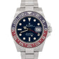 PAPERS Rolex GMT-Master II PEPSI Red Blue 18K White Gold Watch 126719 BLRO BOX