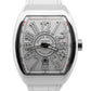 2021 PAPERS Franck Muller Vanguard WHITE Steel 45mm V45 SC DT AC BC Watch BOX