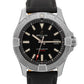 PAPERS Breitling Avenger BLACK Stainless Steel 42mm A17328 Date Watch BOX