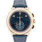 NEW 2025 Patek Philippe Complications Blue Annual Calendar Gold 5905R-010 Watch