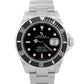 NOS STICKERED 2001 PAPERS Rolex Submariner Date BLACK Steel 40mm 16610 Watch BOX