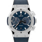 Hublot Classic Fusion Chronograph 45 BLUE Titanium 45mm 521.NX.7170.RX Watch