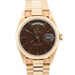 Rolex Day-Date President 1803 Brown Confetti 18K Yellow Gold 36mm Watch