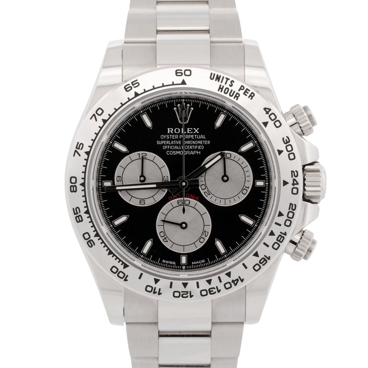 2025 Rolex Daytona Cosmograph 126509 Black 18K White Gold 40mm Watch Box Papers