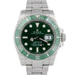 PAPERS Rolex Submariner Date HULK Green 40mm Stainless Steel Watch 116610 LV BOX